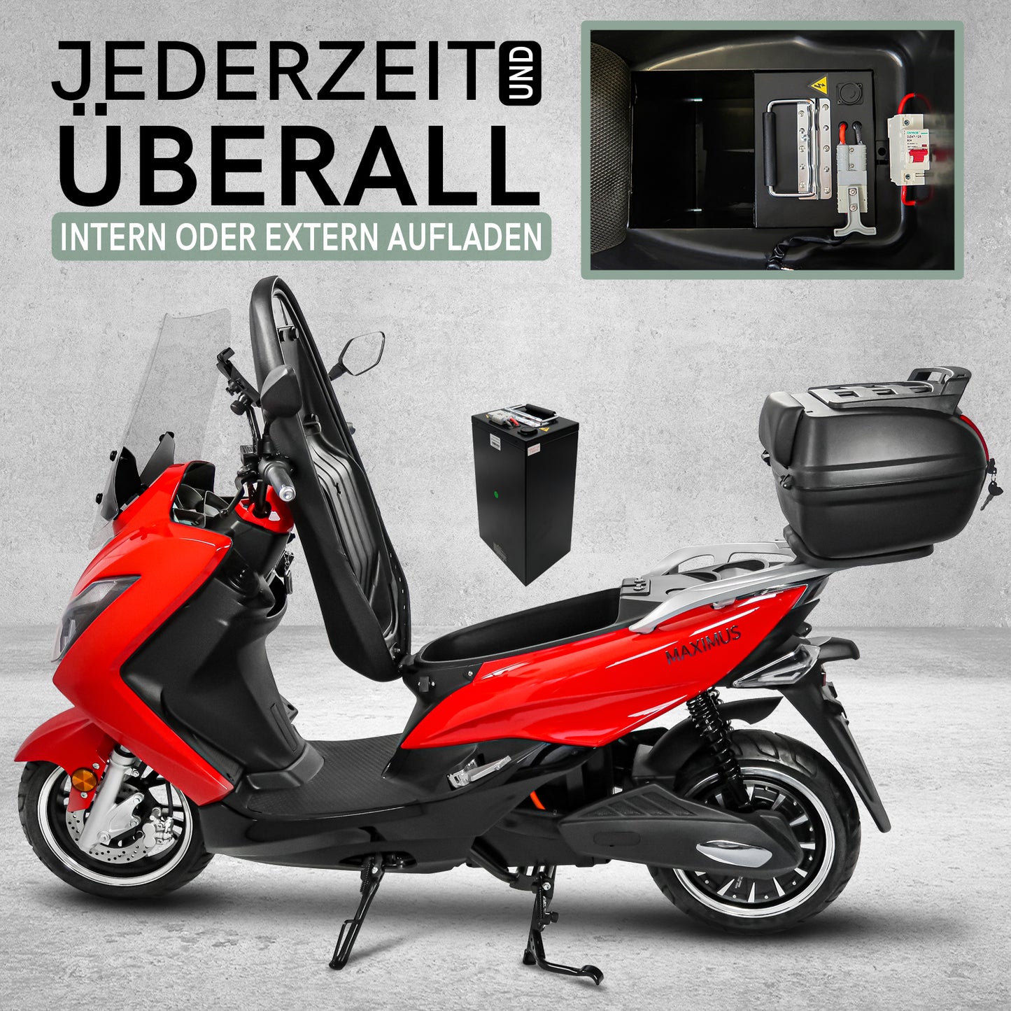 Maximus MX2-45, Lithium, 45 km/h