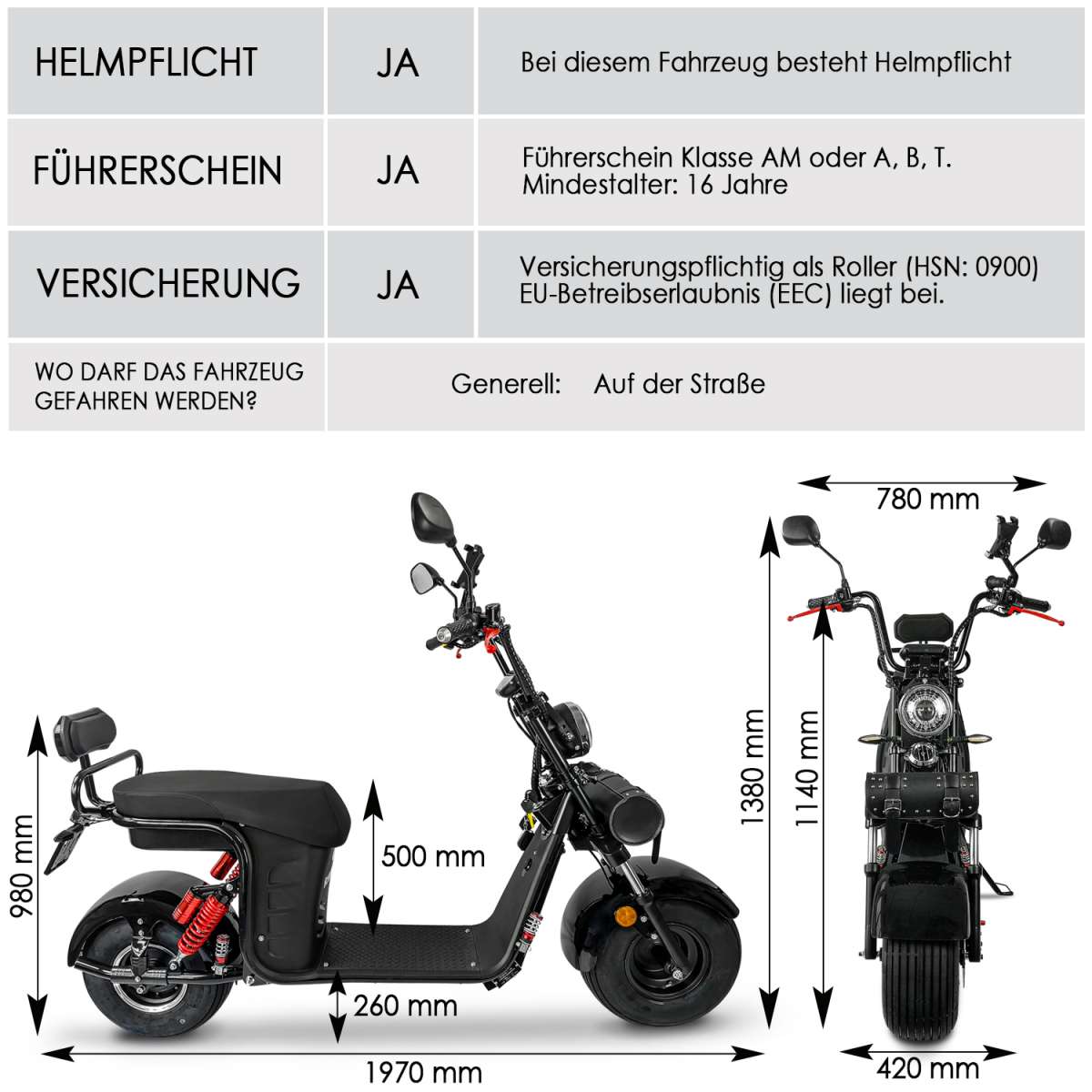 Rolektro E-Cruiser 45 Lithium