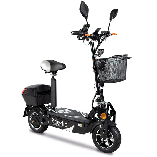 Rolektro E-Joy 45 Lithium, Schwarz, 45 km/h